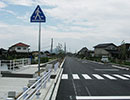 道路標識設置・道路標示塗装工事 施工例3